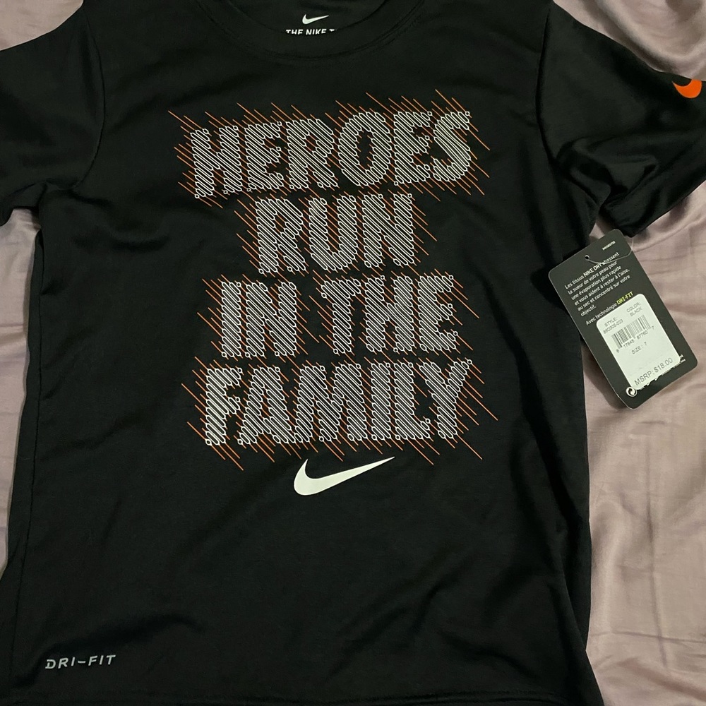 Kids Nike Dri Fit tee shirt